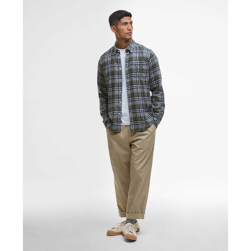 Barbour Fallbay Checked Tailored Shirt image number 3